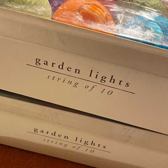 Pier 1 Imports Garden Party Lights – 2 sets of Multicolor Lantern String Lights - Picture 6 of 10